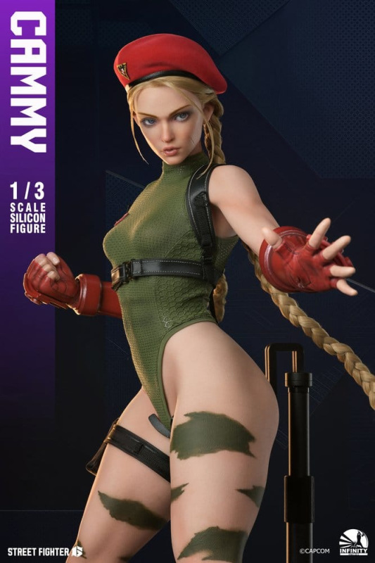 Street Fighter 6 Silicone Action Figure 1/3 Cammy 65 cm 6
