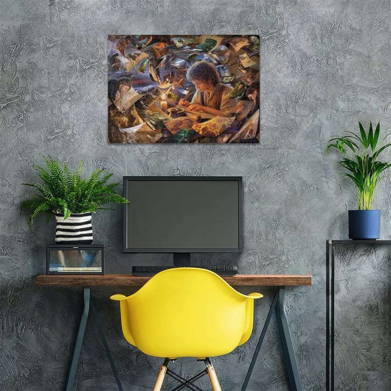 The Lord of the Rings Jigsaw Puzzle Frodo's Journey (1000 Pieces) 4