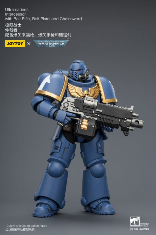 Warhammer 40,000 Action Figure Ultramarines Intercessor 12 cm 10