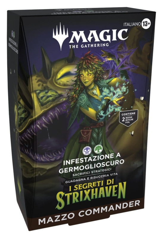 Magic the Gathering I Segreti di Strixhaven Commander Decks Case (5) italian 7