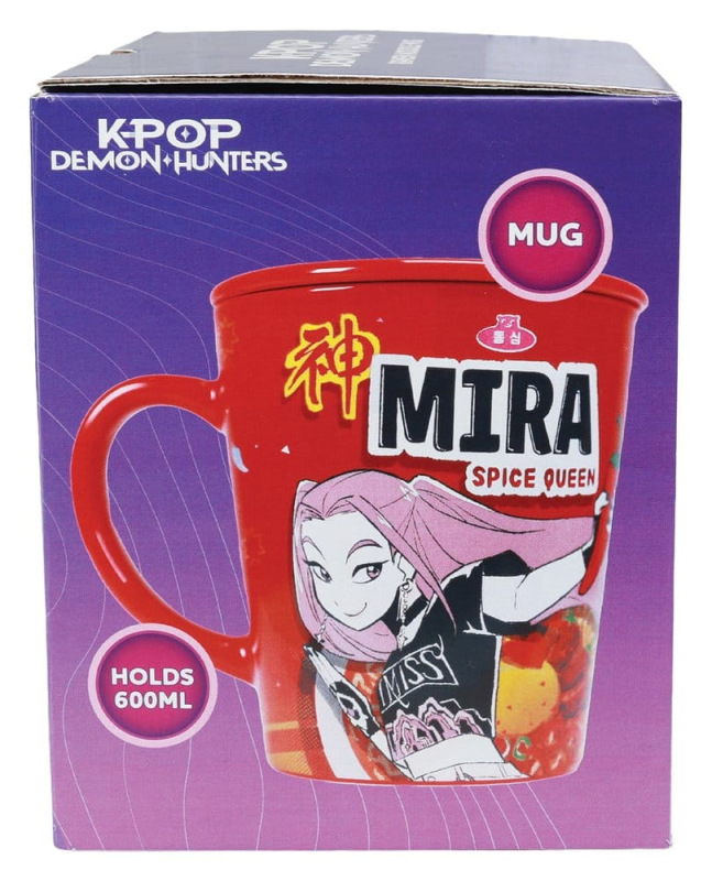 Kpop Demon Hunters Mug with lid Huntr/x Ramen 4