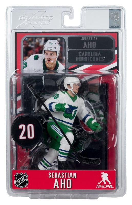 NHL McFarlane SportsPicks Action Figure Sebastian Aho (Hartford Whalers Retro) 18 cm 3