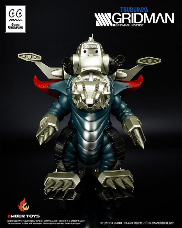 SSSS. Gridman Vinyl Figure Chibi Creature Mecha Ghoulghilas the Revenge Kaiju 14 cm 1