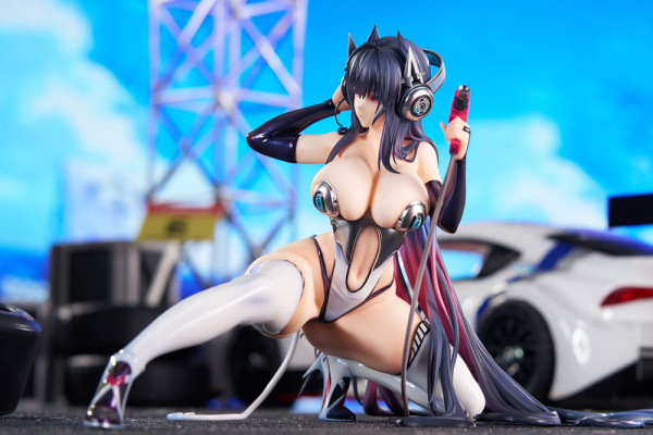Azur Lane PVC Statue 1/7 Strasbourg Faerie of the Race Circuit Ver. 16 cm 3