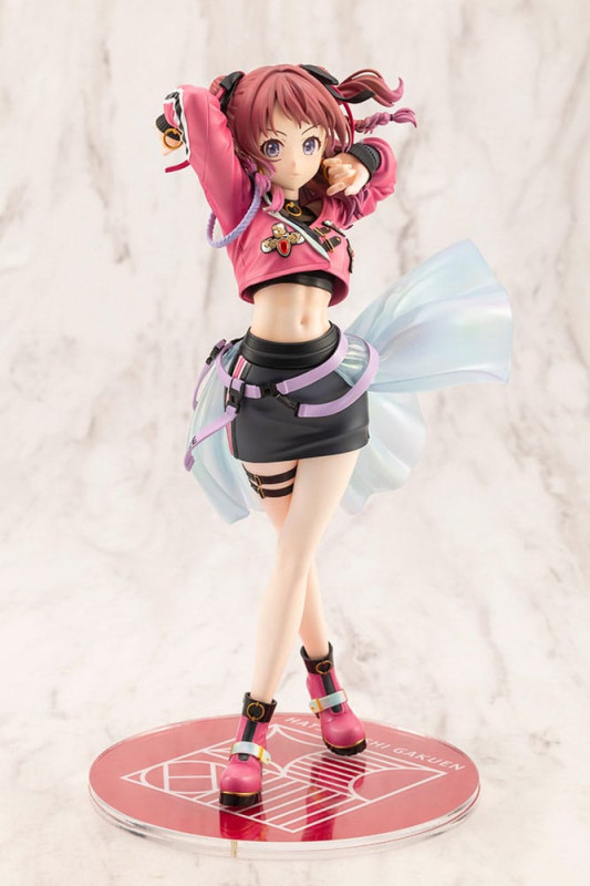 The Idolmaster Gakuen PVC Statue 1/7 Saki Hanami Fighting My Way 24 cm 6