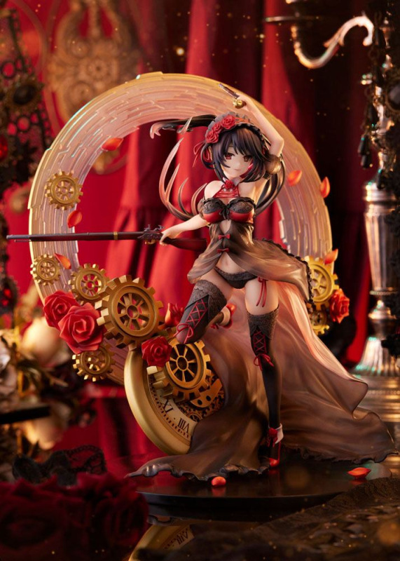 Date A Live IV PVC Statue 1/7 Kurumi Tokisaki Lingerie Swimwear Ver. 27 cm 1