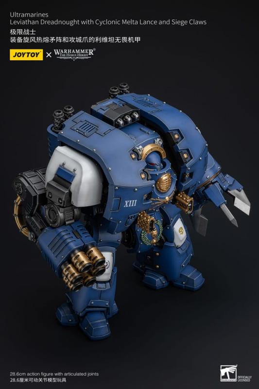 Warhammer The Horus Heresy Action Figure 1/18 Ultramarines Leviathan Dreadnought with Cyclonic Melta