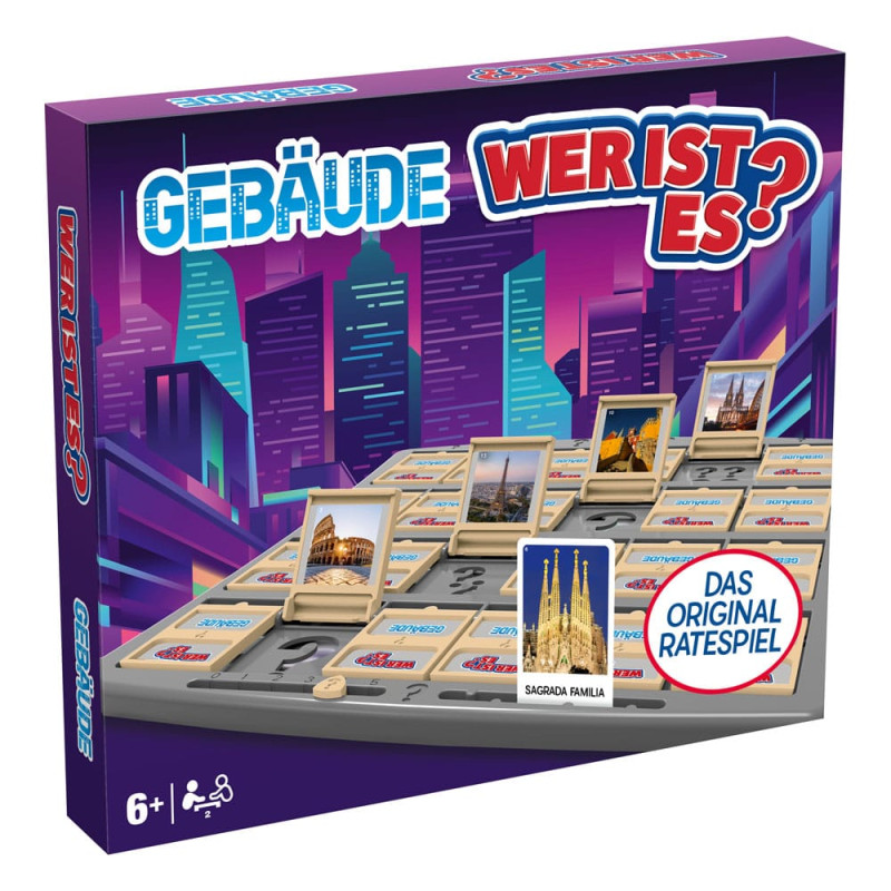 Board Game Guess Who Berühmte Gebäude *German Version* 1