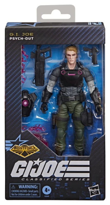 G.I. Joe Classified Series Action Figure Night Force: Psych-Out 15 cm 8