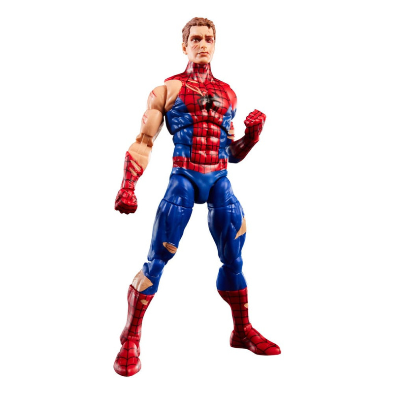 Marvel Legends Magic: The Gathering Action Figure Battle-Damaged Spider-Man (plus Exclusive Foil Car 6