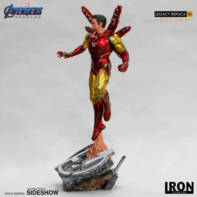 Avengers: Endgame Legacy Replica Statue 1/4 Iron Man Mark LXXXV Deluxe Version 84 cm