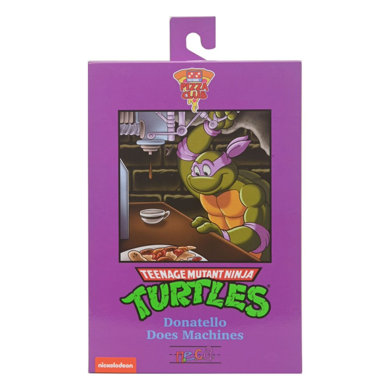 Teenage Mutant Ninja Turtles (1987 Cartoon) Action Figure Ultimate Donatello (VHS) 18 cm 3