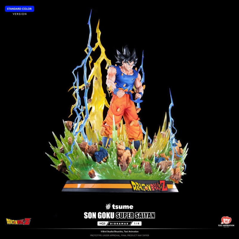 Dragon Ball Z HQS Dioramax Figure 1/4 Son Goku Super Saiyan 51 cm 5