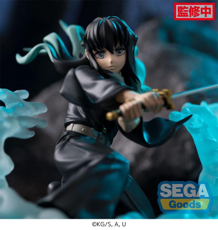 Demon Slayer: Kimetsu no Yaiba Xross Link Anime PVC Statue Muichiro Tokito Hashira Training Arc 11 c