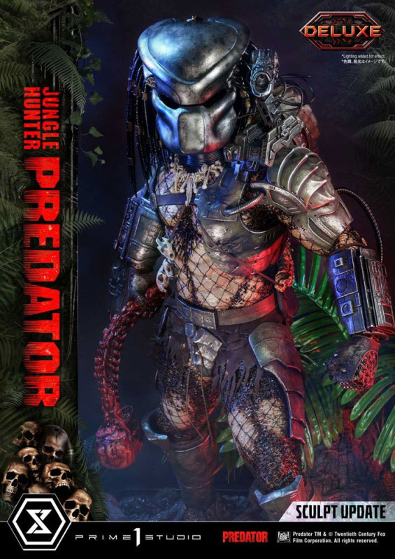 Predator Museum Masterline Statue 1/3 Jungle Hunter Predator Deluxe Bonus Version 90 cm 1