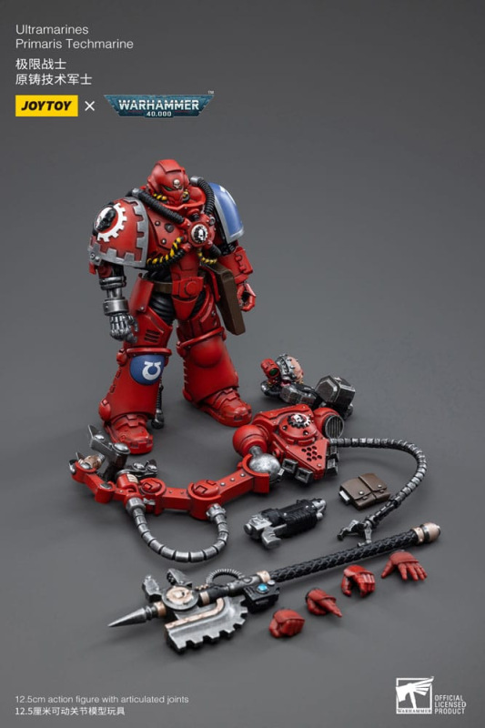 Warhammer 40k Action Figure 1/18 Ultramarines Primaris Techmarine 12 cm 1