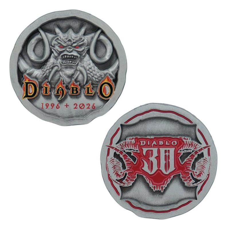 Diablo Collectable Coin 30th Anniversary Limited Edition 1