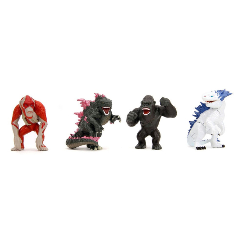 Godzilla Nano Metalfigs Diecast Mini Figures 4-Pack Wave 1 4 cm 6