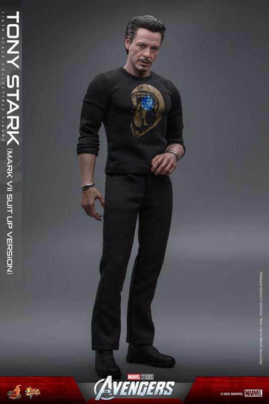 The Avengers Movie Masterpiece Action Figure 1/6 Tony Stark (Mark VII Suit-Up Version) 31 cm 13