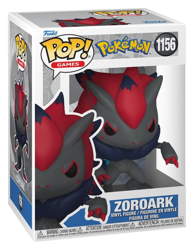Pokémon POP! Games Vinyl Figure Zoroark 9 cm 1