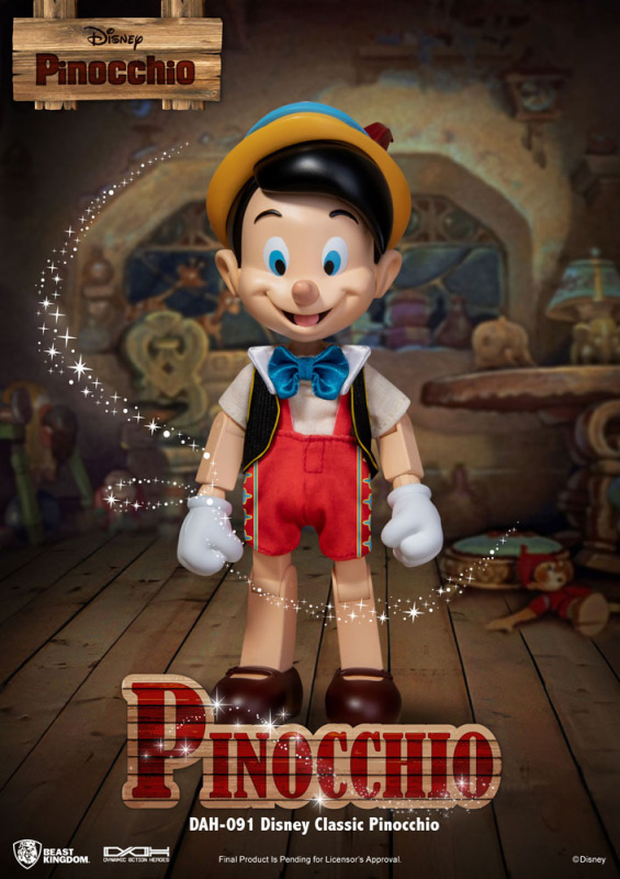 Disney Classic Dynamic 8ction Heroes Action Figure 1/9 Pinocchio 18 cm 1
