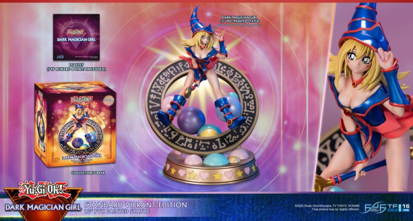 Yu-Gi-Oh! PVC Statue Dark Magician Girl Standard Vibrant Edition 30 cm 1