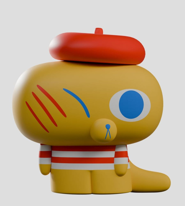 Hard Stare Pierre Mini Figures S1 5 cm Blind Box Display (4) 3