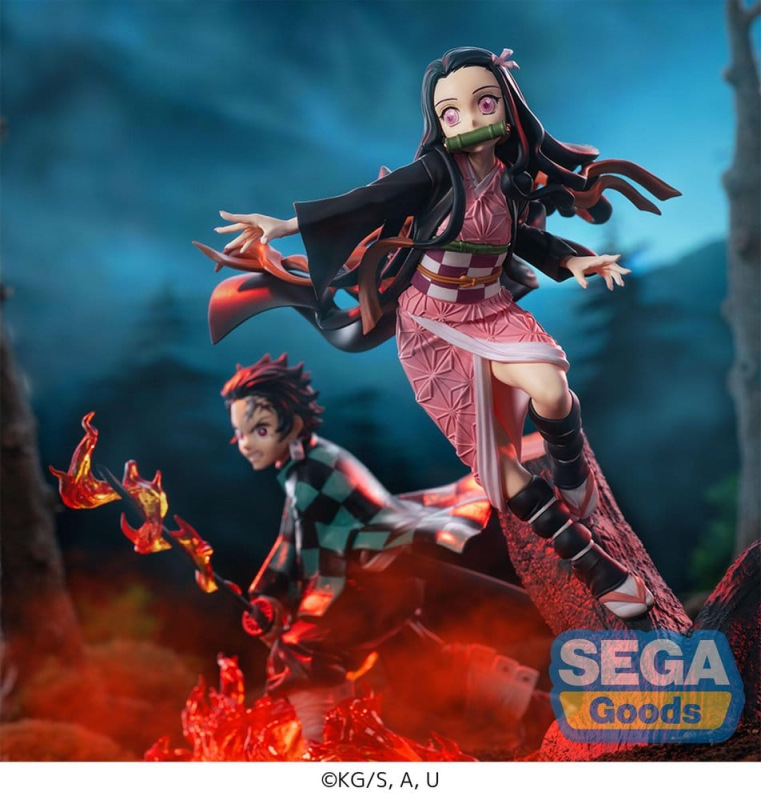 Demon Slayer: Kimetsu no Yaiba XrossLink PVC Statue Nezuko Kamado 16 cm 4