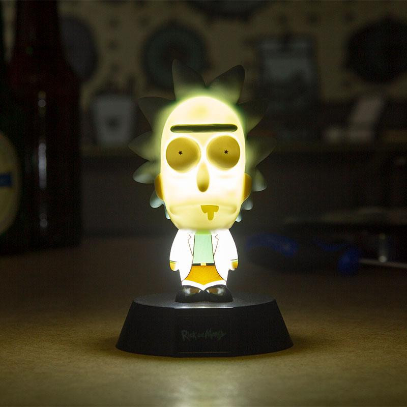Rick & Morty 3D Icon Light Rick 10 cm 2