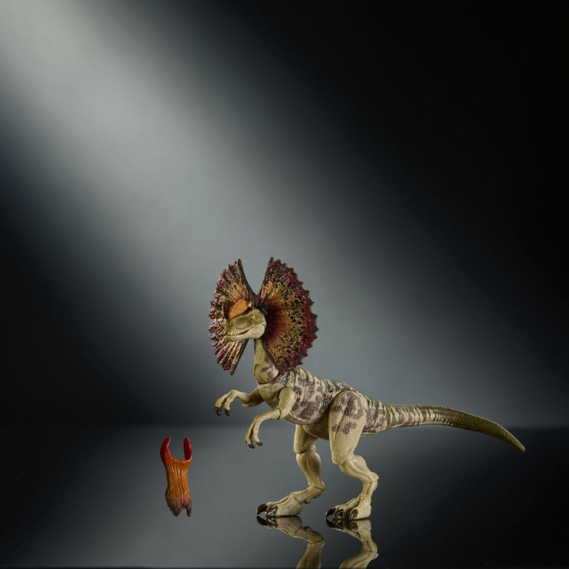 Jurassic World Rebirth Hammond Collection Action Figure Dilophosaurus 3