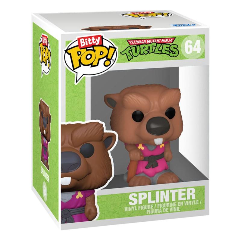 Teenage Mutant Ninja Turtles Bitty POP! Vinyl Figure 4-Pack Splinter 2,5 cm 6