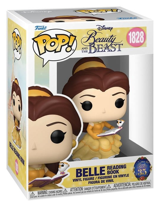 Beauty and the Beast POP! Disney Vinyl Figure Readers- Belle w/Book 9 cm 1