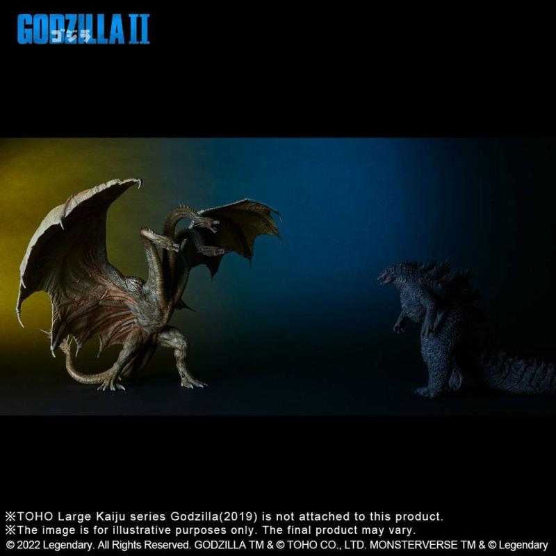 Godzilla 2 King of the Monsters: King Ghidorah 39cm Large Kaiju Series PVC Statue - X-Plus