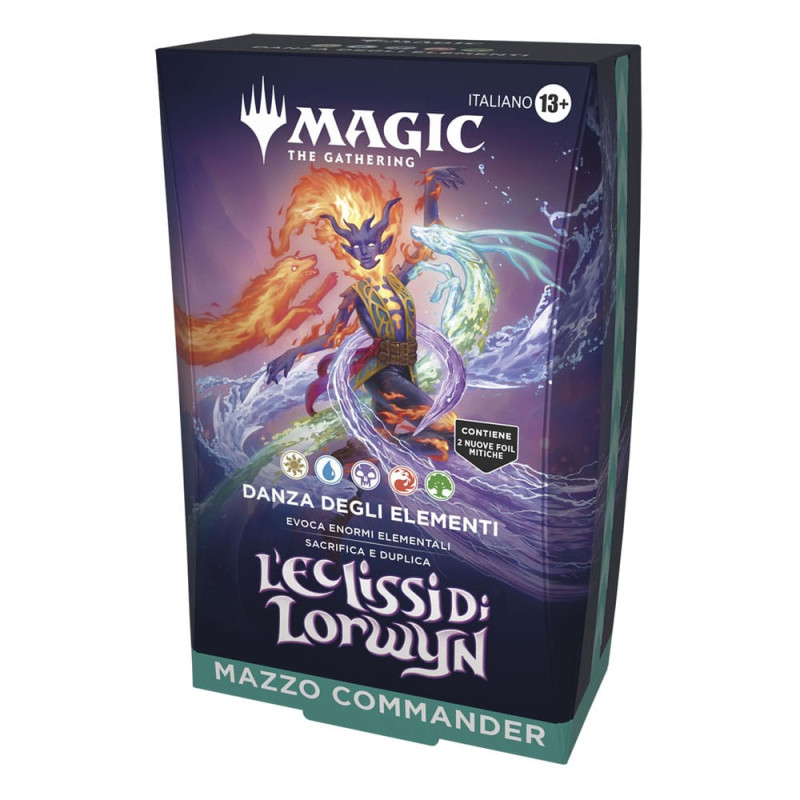 Magic the Gathering L'Eclissi di Lorwyn Commander Decks Display (4) italian 3