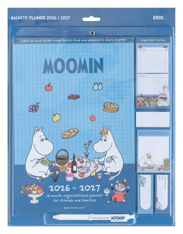 Moomin Magnetic Planner 2026/27 30 x 35 cm 3