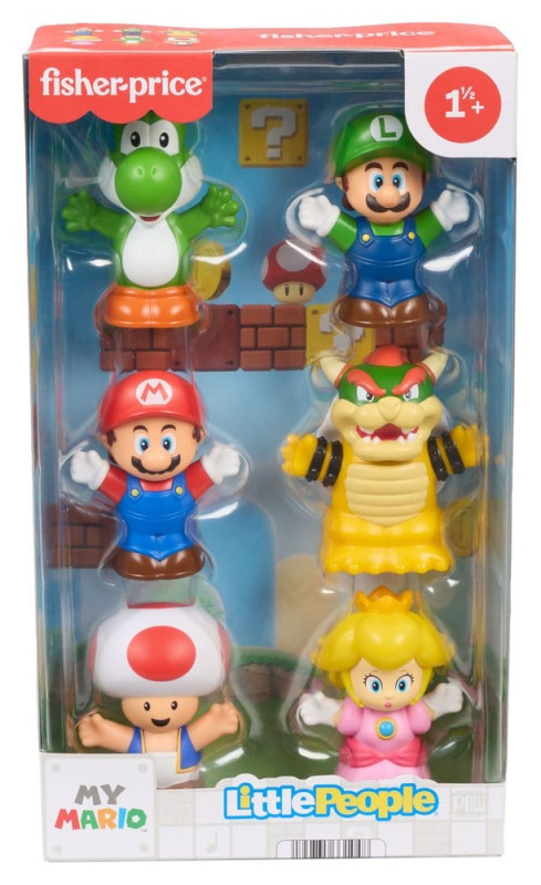 My Mario Little People Collector Mini Figure 6-Pack 7 cm 4