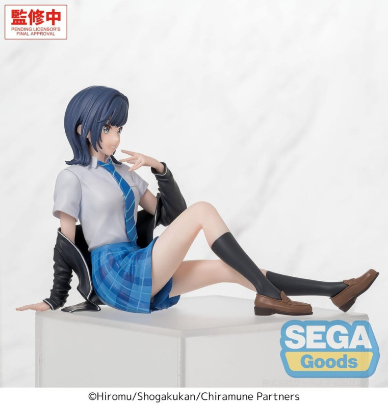 Chitose Is in the Ramune Bottle PM Perching PVC Statue Yuzuki Nanase 8 cm 3