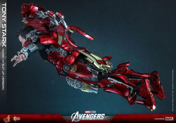 The Avengers Movie Masterpiece Action Figure 1/6 Tony Stark (Mark VII Suit-Up Version) 31 cm 12