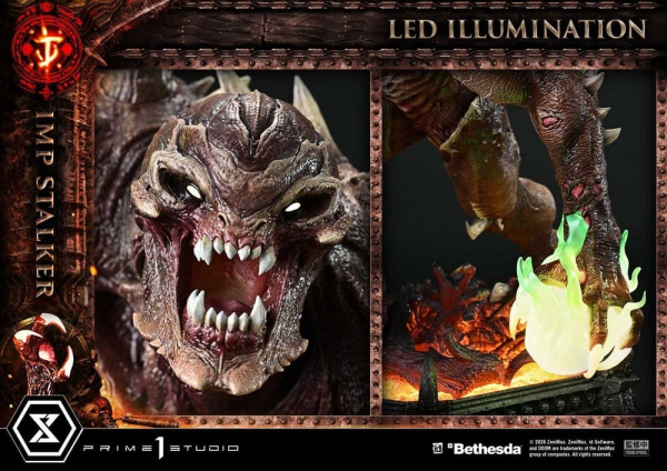 DOOM: The Dark Ages Ultimate Premium Masterline Series Statue 1/4 Imp Stalker 77 cm 4