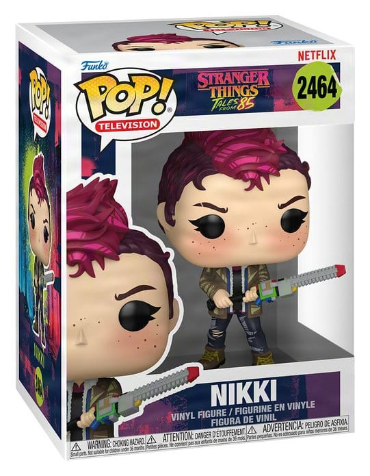 Stranger Things: Tales from '86 POP! Animation Vinyl Figure Nikki 9 cm 1