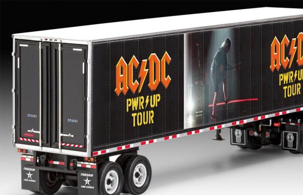 AC/DC Model Kit Gift Set Tour Truck & Trailer 55 cm 4