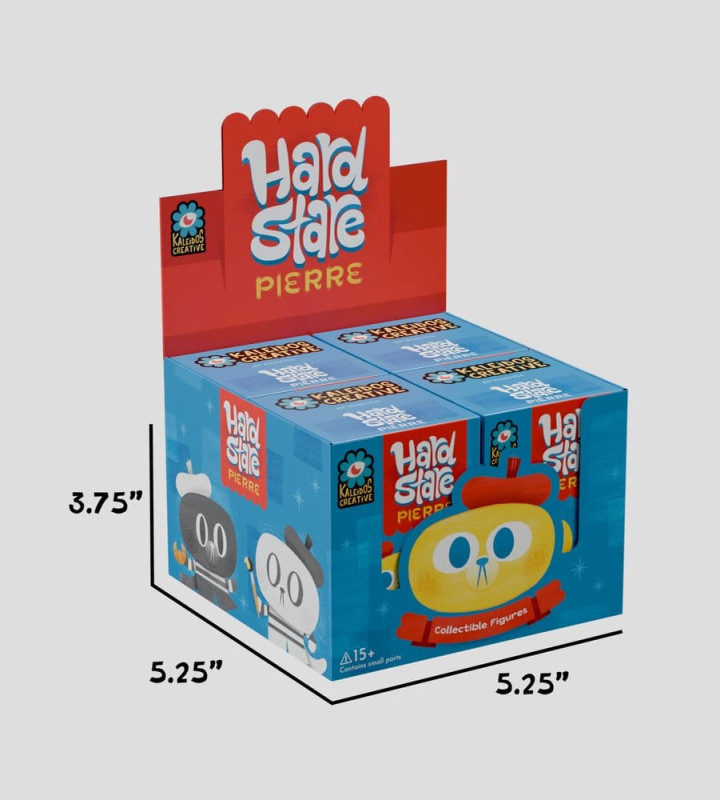 Hard Stare Pierre Mini Figures S1 5 cm Blind Box Display (4) 7