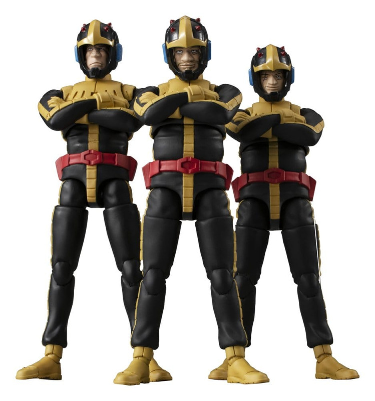 Mobile Suit Gundam G.M.G. Collection 3-Pack Action Figures Principality of Zeon Jet Stream Attack 10