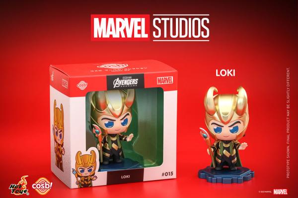 Avengers: Endgame Cosbi Mini Figure Loki 8 cm 2