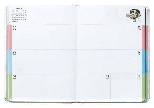 The Powerpuff Girls Academic Planner 2026/27 A6 *English Version* 1
