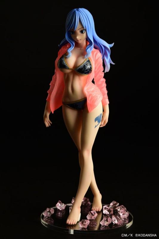 Fairy Tail Statue 1/6 Jubia Lokser Gravure_Stylesee-through wet shirt Black Bikini!! 25 cm