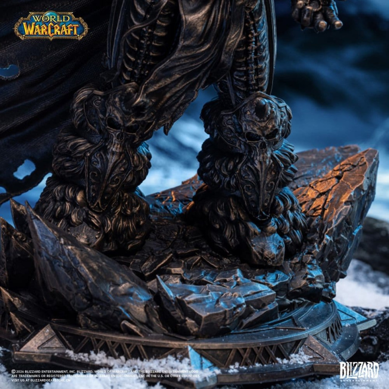 World of Warcraft Statue 1/10 The Lich King (Bronze-Colored Edition) 27 cm 8