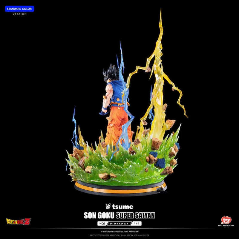 Dragon Ball Z HQS Dioramax Figure 1/4 Son Goku Super Saiyan 51 cm 11