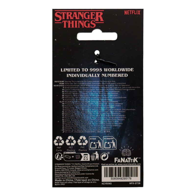 Stranger Things Keychain The Squawk Limited Edition 1