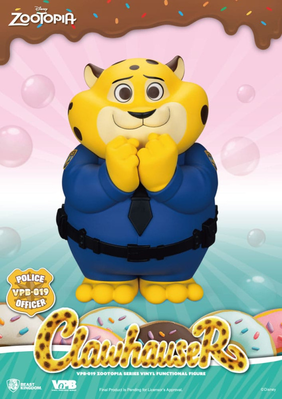 Zootopia Piggy Vinyl Bank Clawhauser 40 cm 1